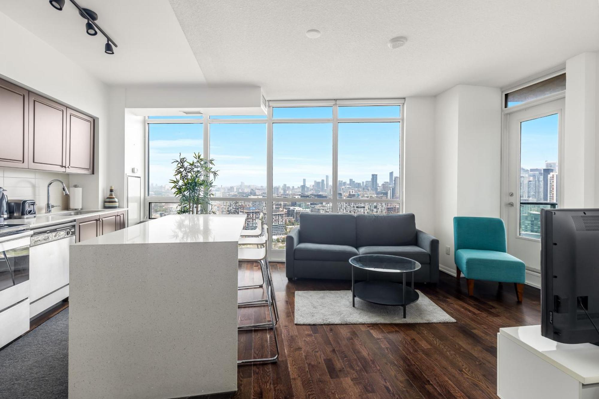 2 Bedroom Waterfront Condo Downtown W/ Free Parking Toronto Exteriér fotografie